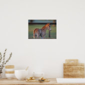 Quarter Horse Foal Poster (Küche)
