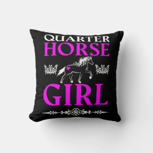 Quarter Horse Girl Kissen