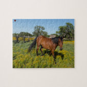 Quarter Horses Texas Puzzle (Horizontal)