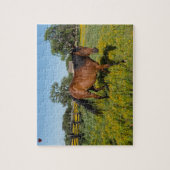 Quarter Horses Texas Puzzle (Vertikal)