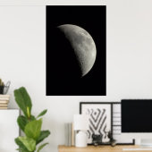 Quarter Moon Poster (Heimbüro)