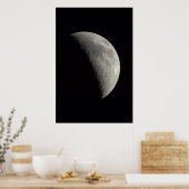 Quarter Moon Poster (Küche)
