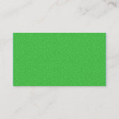 Quarter Patch - Grüne Textur Visitenkarte (Rückseite)