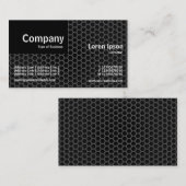 Quarter Patch - Honeycomb Dark Visitenkarte (Vorne/Hinten)
