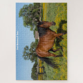 Quarter Pferde Texas. Jigsaw Puzzle (Vertikal)