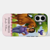 Quarter Pferderücken Reitsport Reitsport Case-Mate iPhone Hülle (Rückseite (Horizontal))