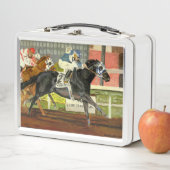 Quarter Racing Portrait Metall Brotdose (Beispiel)