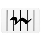 quarter rest magnet (Horizontal)