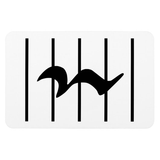 quarter rest magnet (Horizontal)