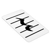 quarter rest magnet (Rechte Seite)