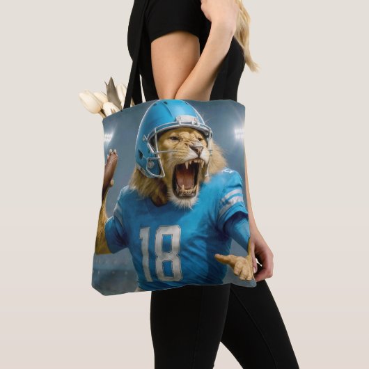 Quarterback #18 Lion Football Player Tasche (Von Nahem)