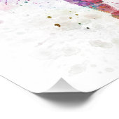 quarterback american football man zu player fotodruck (Ecke)