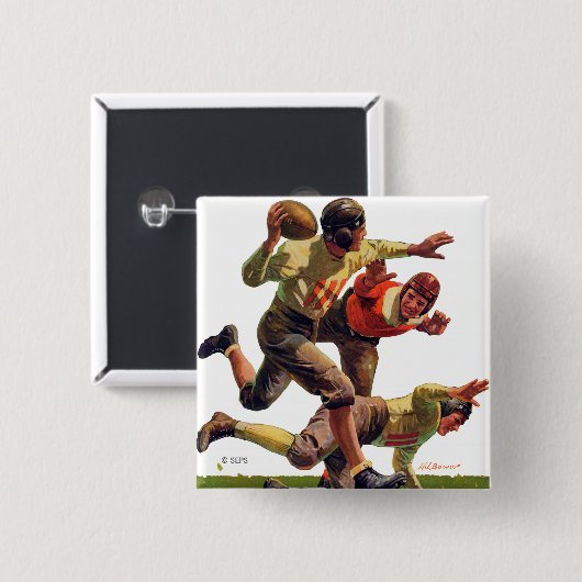 Quarterback Button (Vorne & Hinten)