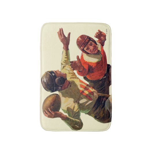 Quarterback-Durchlauf Badematte (Vorderseite Vertikal)