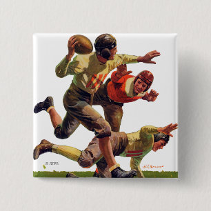Quarterback-Durchlauf Button