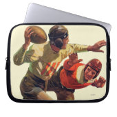 Quarterback-Durchlauf Laptopschutzhülle (Vorderseite)