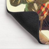 Quarterback-Durchlauf Mousepad (Ecke)