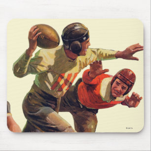 Quarterback-Durchlauf Mousepad