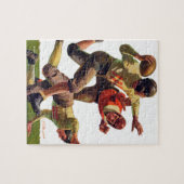 Quarterback-Durchlauf Puzzle (Horizontal)