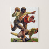 Quarterback-Durchlauf Puzzle (Vertikal)
