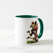 Quarterback-Durchlauf Tasse (VorderseiteRechts)