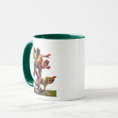 Quarterback-Durchlauf Tasse (Vorderseite Links)