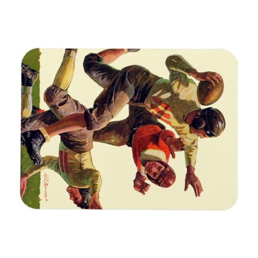 Quarterback Magnet (Horizontal)