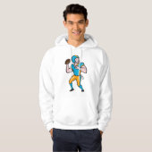Quarterback Mens Hoodie (Vorne ganz)