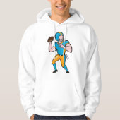 Quarterback Mens Hoodie (Vorderseite)