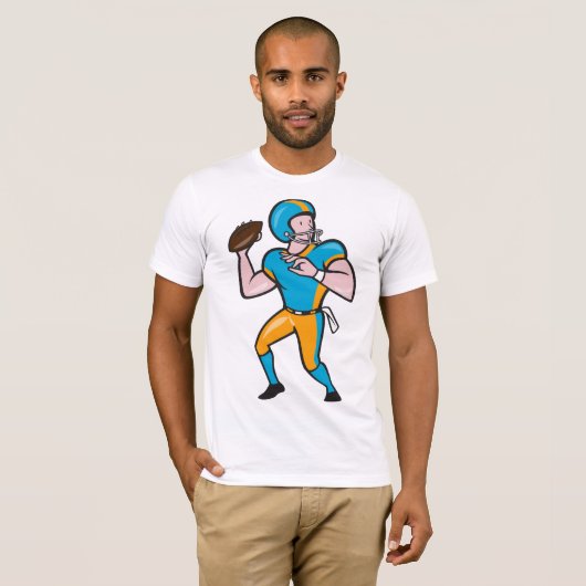 Quarterback Mens T - Shirts (Vorne ganz)
