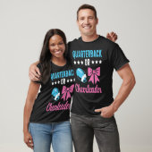 Quarterback Or Cheerleader Baby Announcement Gende T-Shirt (Unisex)