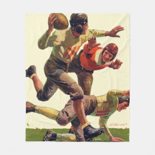 Quarterback-Pass Fleecedecke