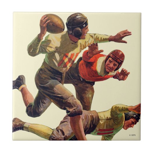 Quarterback-Pass Fliese (Vorderseite)