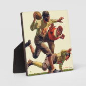 Quarterback-Pass Fotoplatte (Vorderseite)