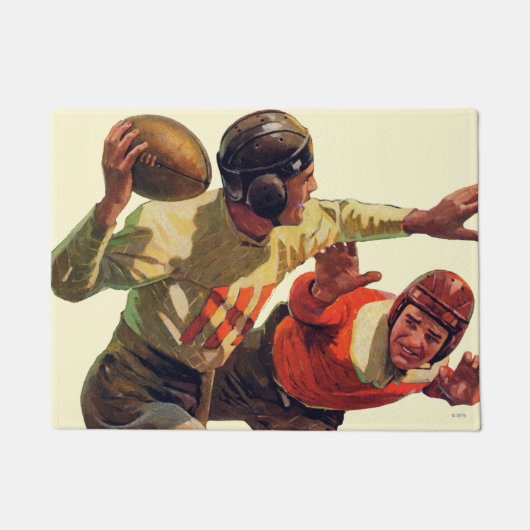 Quarterback-Pass Fußmatte (Vorderseite)