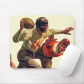Quarterback-Pass Mousepad (Mit Mouse)
