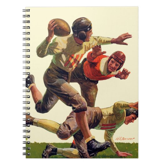 Quarterback-Pass Notizblock (Vorderseite)