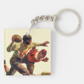 Quarterback-Pass Schlüsselanhänger (Rückseite)