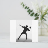 QUARTERBACK POSTKARTE (Stehend Vorderseite)