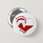 QuarterHorse-Liebe! Button (Vorne & Hinten)
