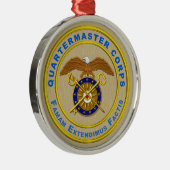 QUARTERMASTER CORPS ORNAMENT AUS METALL (Rechts)