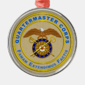 QUARTERMASTER CORPS ORNAMENT AUS METALL (Vorne)