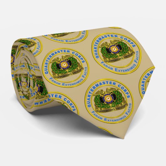 Quartermaster Corps QM Krawatte (Gerollt)