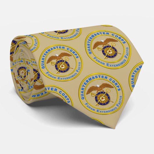 Quartermaster Corps QM Krawatte (Gerollt)