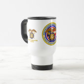 Quartermaster Corps Veteran Magic Tasse (Vorderseite Links)