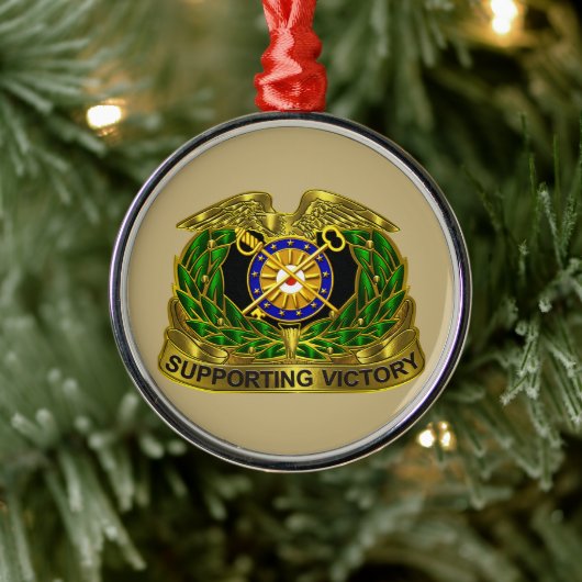 QUARTERMASTER CORPS Weihnachten Ornament Aus Metall (Baum)