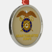 QUARTERMASTER CORPS Weihnachten Ornament Aus Metall (Rechts)