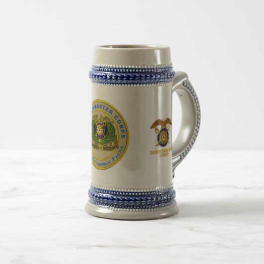 Quartermaster-Korps Bierglas (VorderseiteRechts)