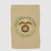 Quartermaster-Korps Golfhandtuch (Vorderseite)