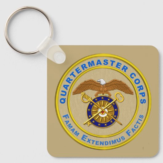 Quartermaster-Korps Schlüsselanhänger (Vorderseite)
